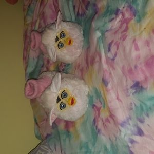 Vintage furby slippers
